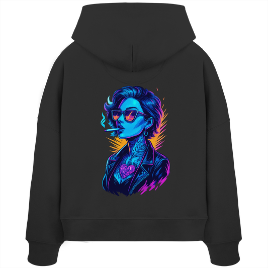 Urban Pulse - Womens Organic Boxcut Hoodie
