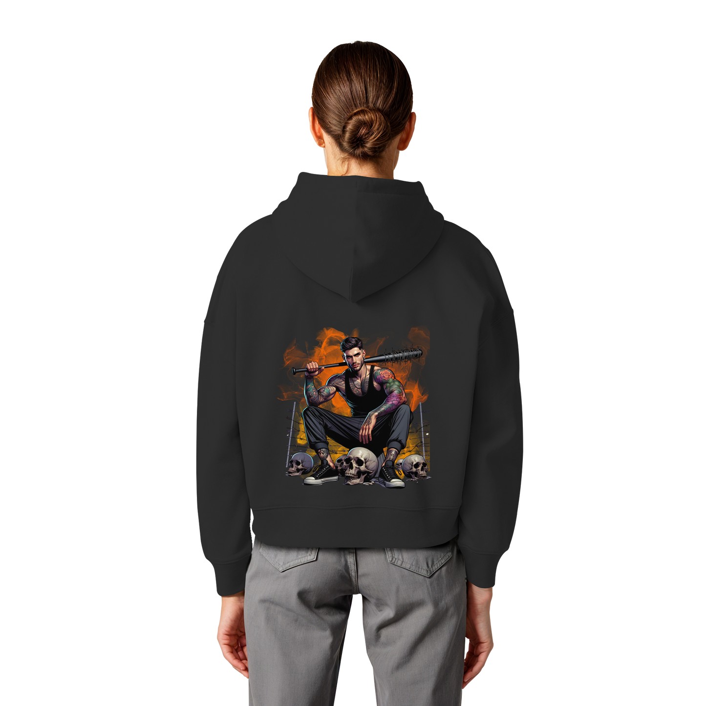 Urban Warrior - Womens Organic Boxcut Hoodie