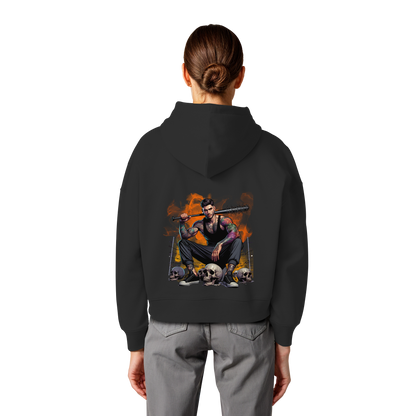Urban Warrior - Womens Organic Boxcut Hoodie