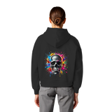 Explosion de vie - Sweat à capuche bio Boxcut pour femme