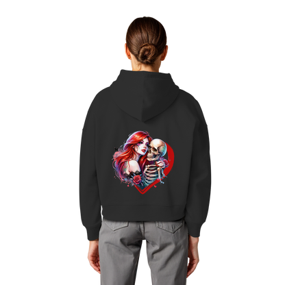 Forever Love - Womens Organic Boxcut Hoodie