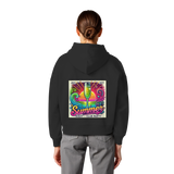 Summer Party Vibes - Womens Organic Boxcut Hoodie