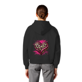 Wild Heart - Womens Organic Boxcut Hoodie