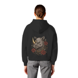 Inked Rhino - Womens Organic Boxcut Hoodie