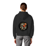 Spirit of the night - Womens Organic Boxcut Hoodie