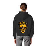 Golden Skull - Womens Organic Boxcut Hoodie