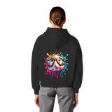 Sunset Vibes Dice - Womens Organic Boxcut Hoodie