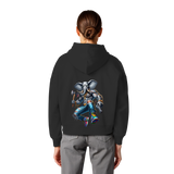 Elephant Warrior - Womens Organic Boxcut Hoodie