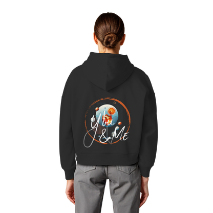 Cheers together - Womens Organic Boxcut Hoodie