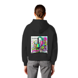 Neon Fresh - Womens Organic Boxcut Hoodie