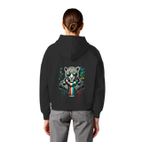 Urban Leopard - Womens Organic Boxcut Hoodie