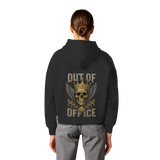 King out of Office - Womens Organic Boxcut Hoodie