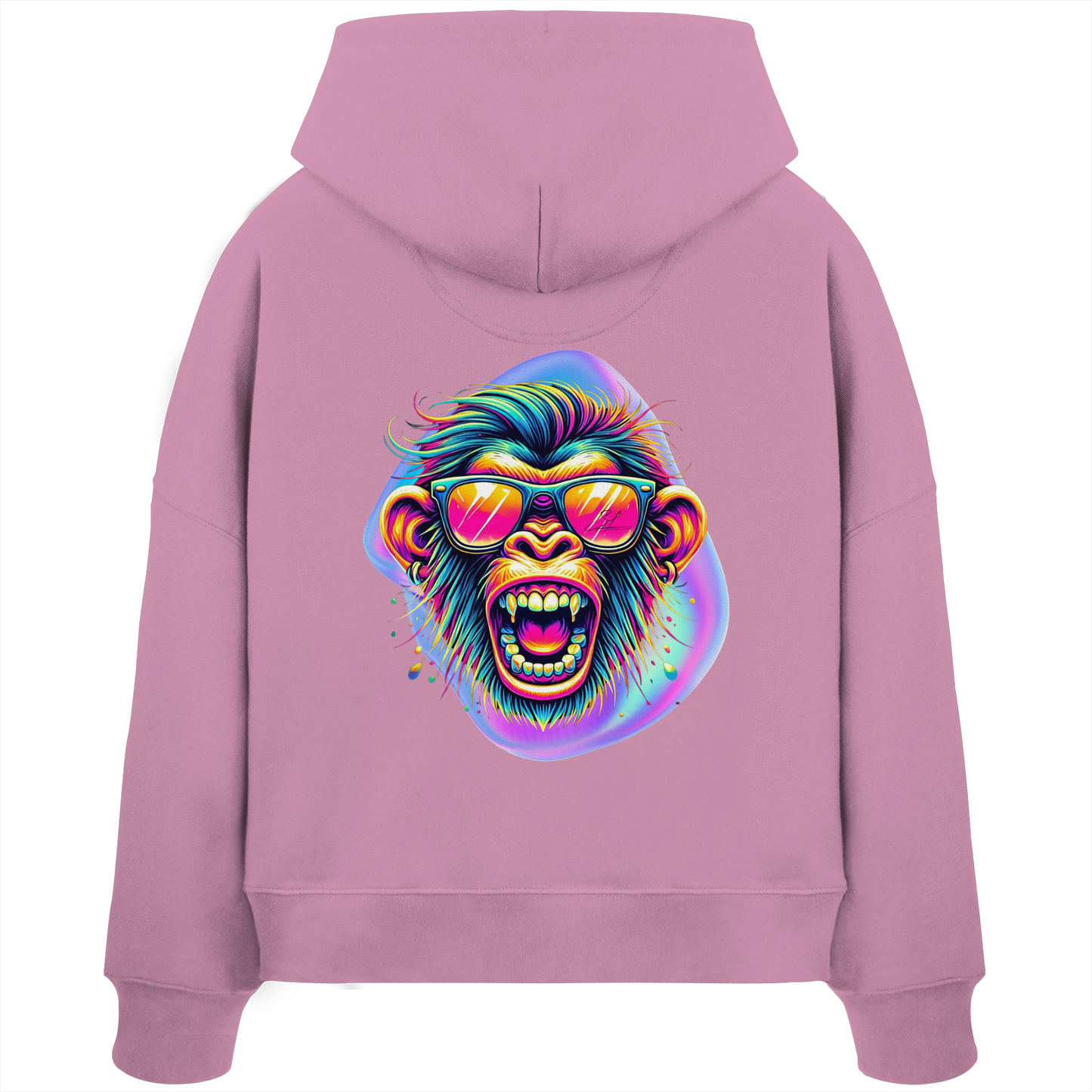 Crazy Chimp - Womens Organic Boxcut Hoodie