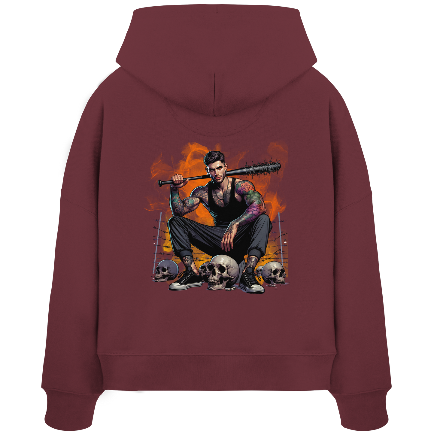 Urban Warrior - Womens Organic Boxcut Hoodie