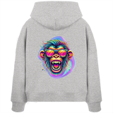Crazy Chimp - Sweat à capuche Boxcut bio pour femme