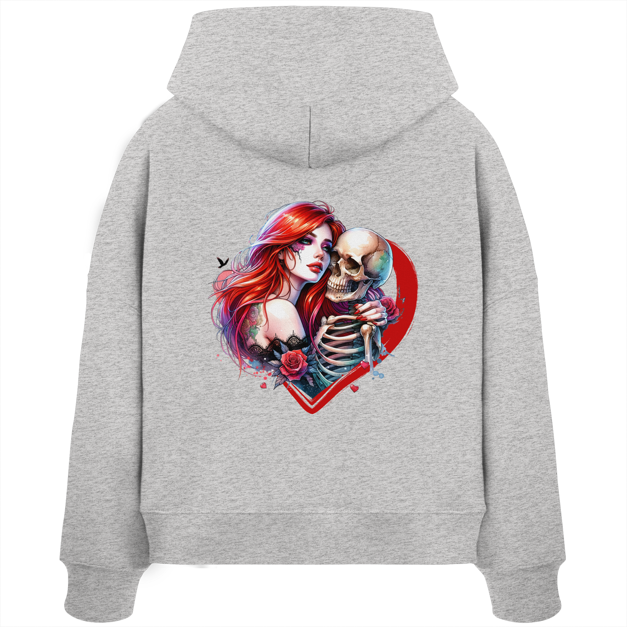Forever Love - Sweat à capuche bio Boxcut pour femme