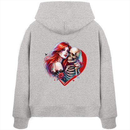 Forever Love - Womens Organic Boxcut Hoodie