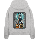 Mystic Cat - Womens Organic Boxcut Hoodie