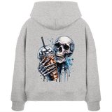 Chill Skull - Womens Organic Boxcut Hoodie