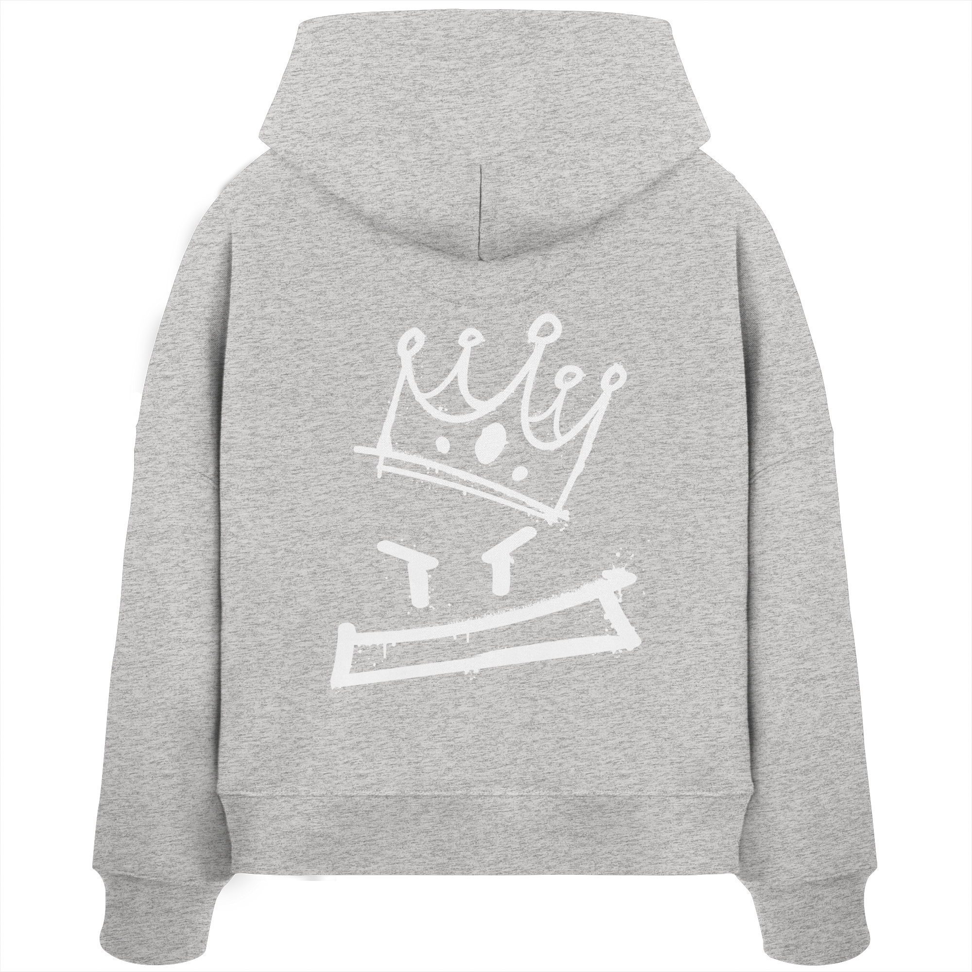Graffiti King - Womens Organic Boxcut Hoodie