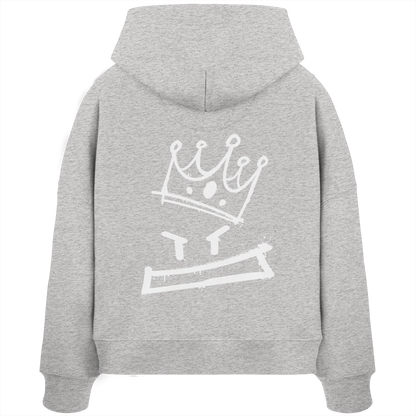 Graffiti King - Womens Organic Boxcut Hoodie
