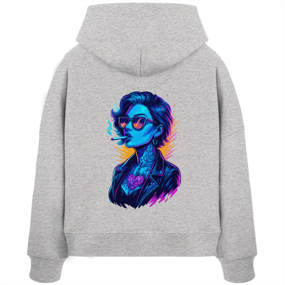 Urban Pulse - Womens Organic Boxcut Hoodie