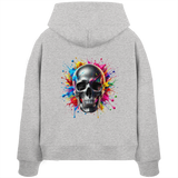 Explosion de vie - Sweat à capuche bio Boxcut pour femme
