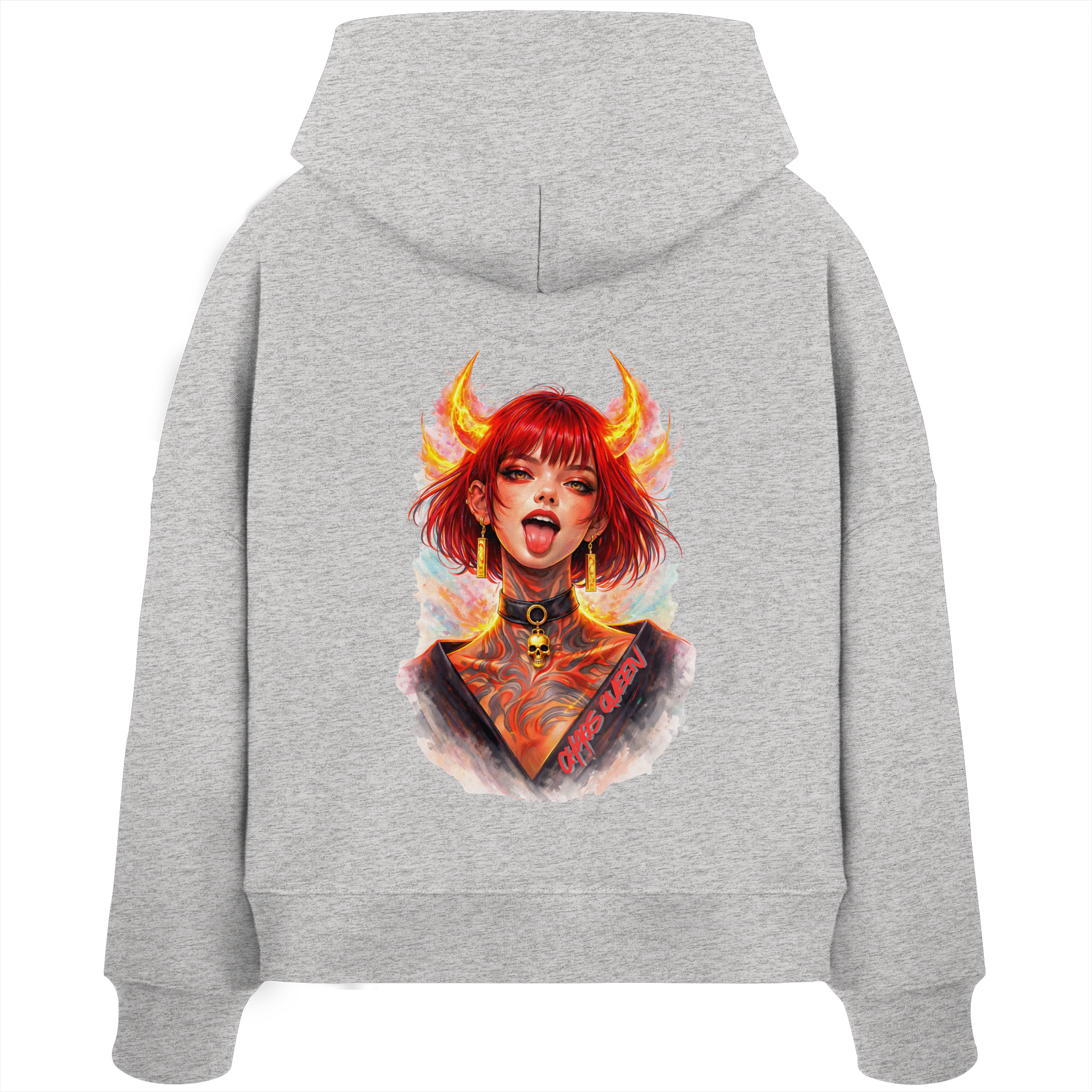 Chaos Queen - Organic Boxcut Hoodie