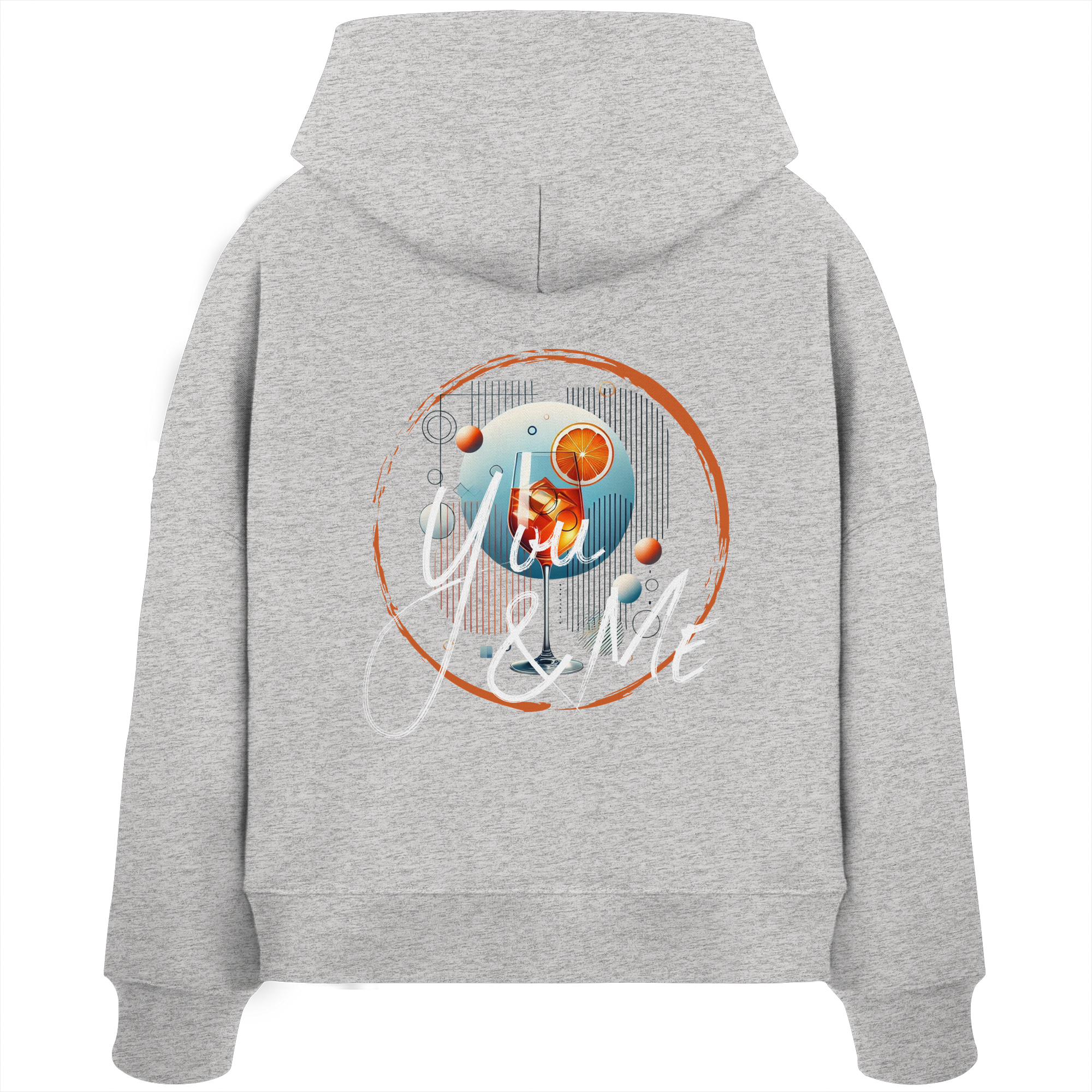 Cheers together - Womens Organic Boxcut Hoodie