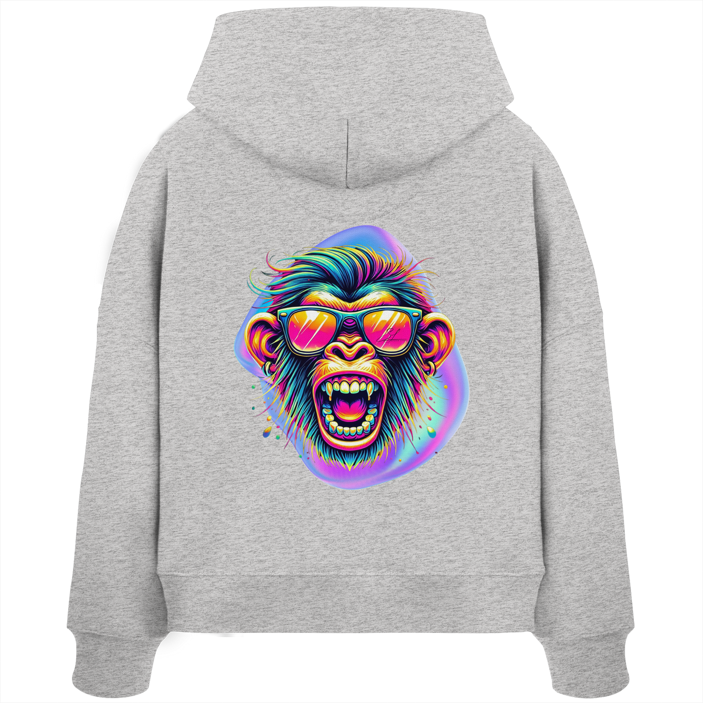 Crazy Chimp - Womens Organic Boxcut Hoodie