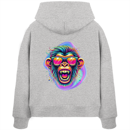 Crazy Chimp - Womens Organic Boxcut Hoodie
