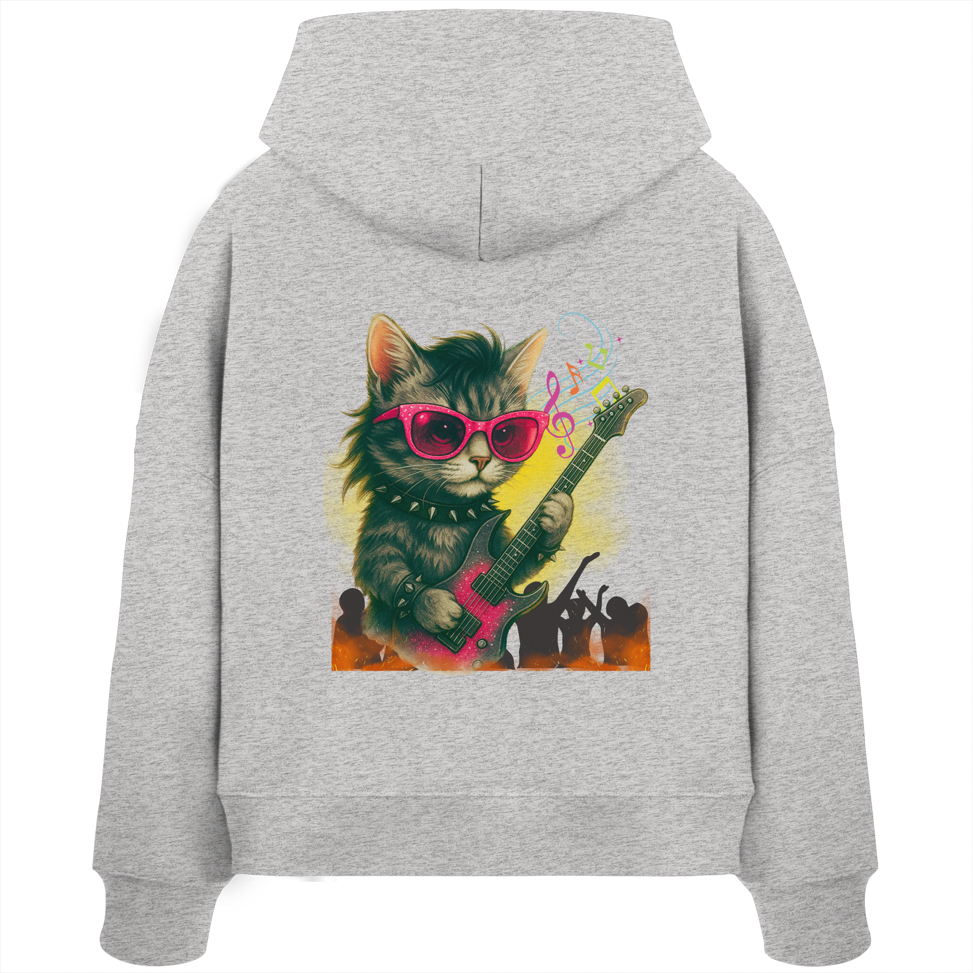Rocking Mimi - Womens Organic Boxcut Hoodie