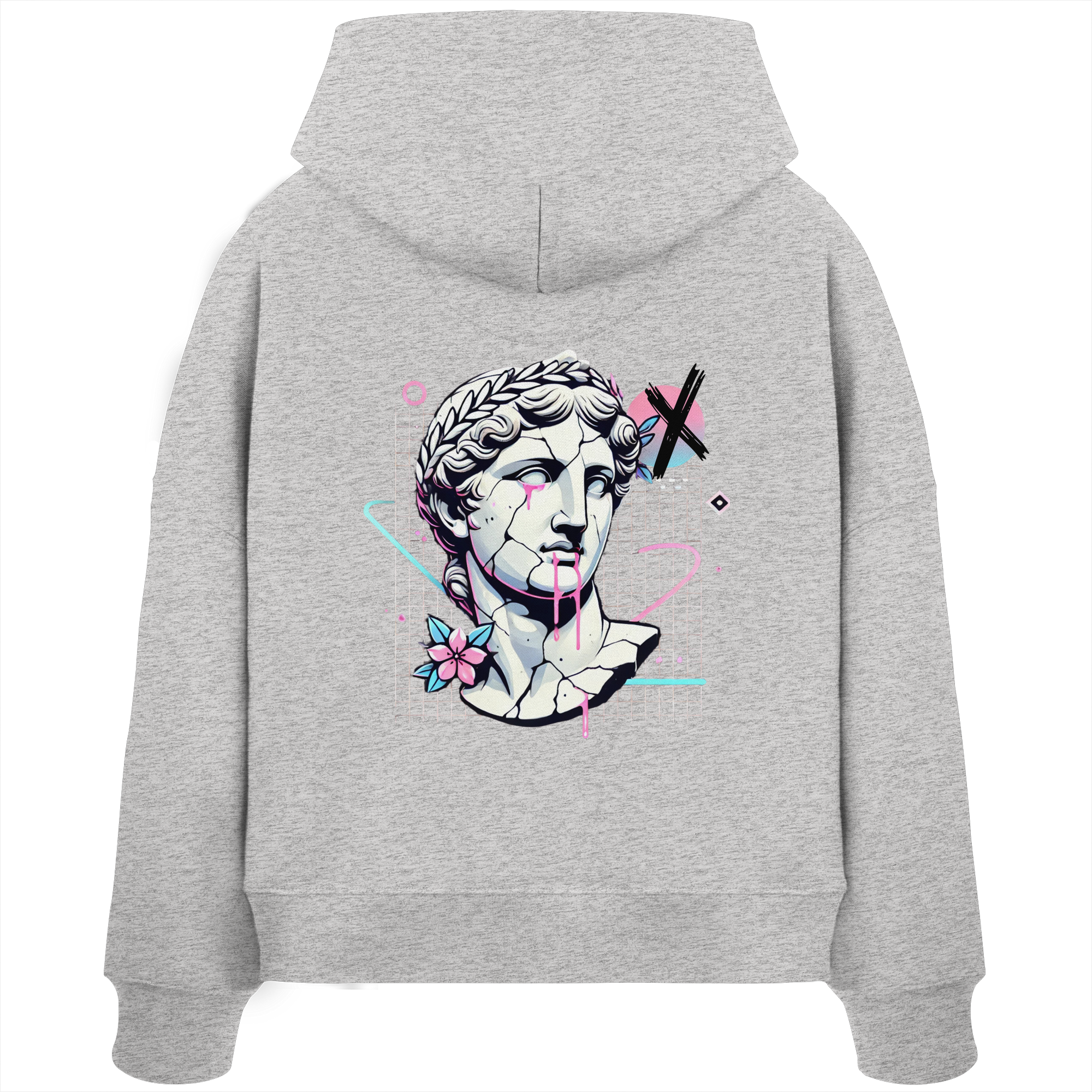 Mystic Head - Womens Organic Boxcut Hoodie