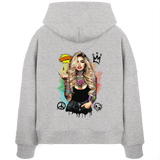 Ink Queen - Womens Organic Boxcut Hoodie