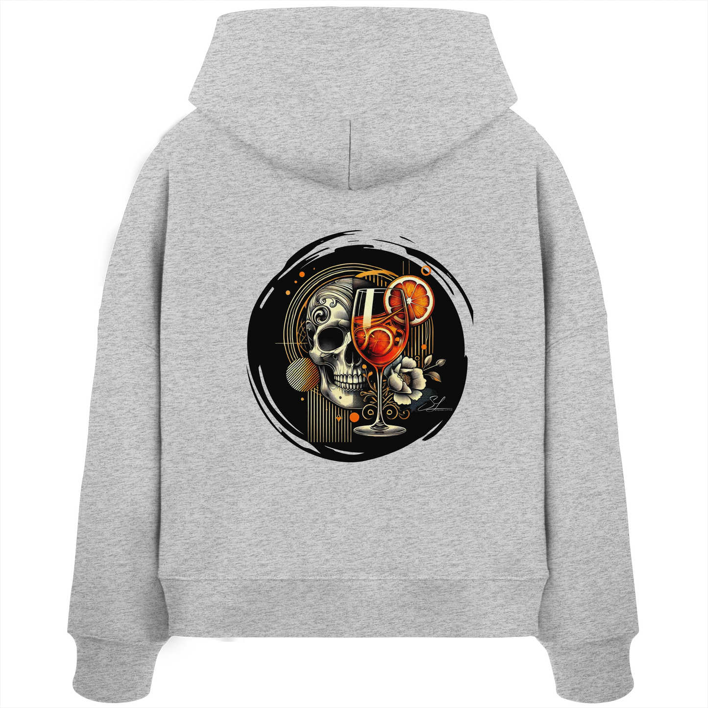 Spirit of the night - Womens Organic Boxcut Hoodie