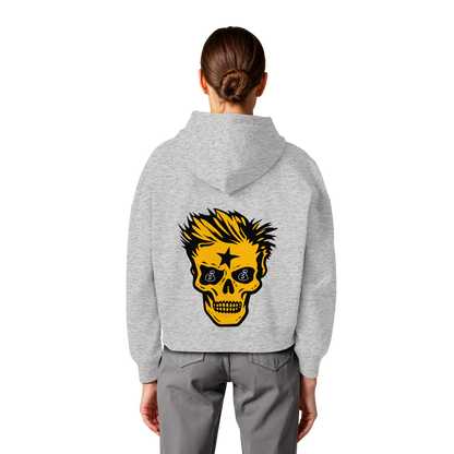 Golden Skull - Womens Organic Boxcut Hoodie
