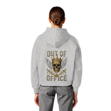 King out of Office - Womens Organic Boxcut Hoodie