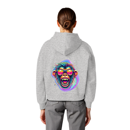 Crazy Chimp - Womens Organic Boxcut Hoodie