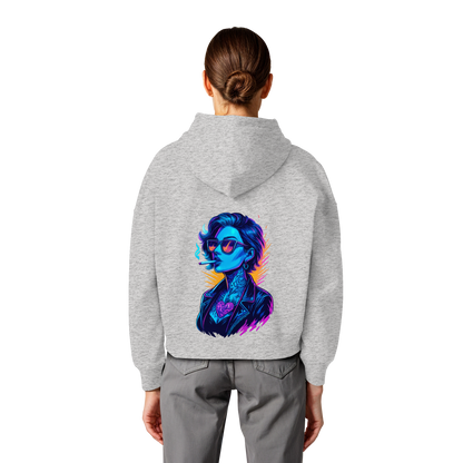 Urban Pulse - Womens Organic Boxcut Hoodie