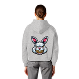 Tooth Bunny - Womens Organic Boxcut Hoodie