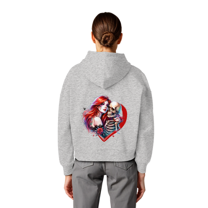 Forever Love - Womens Organic Boxcut Hoodie