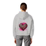Wild Heart - Womens Organic Boxcut Hoodie