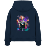 Rebel Rose - Sweat à capuche Boxcut bio pour femme