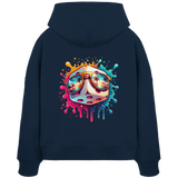 Sunset Vibes Dice - Womens Organic Boxcut Hoodie