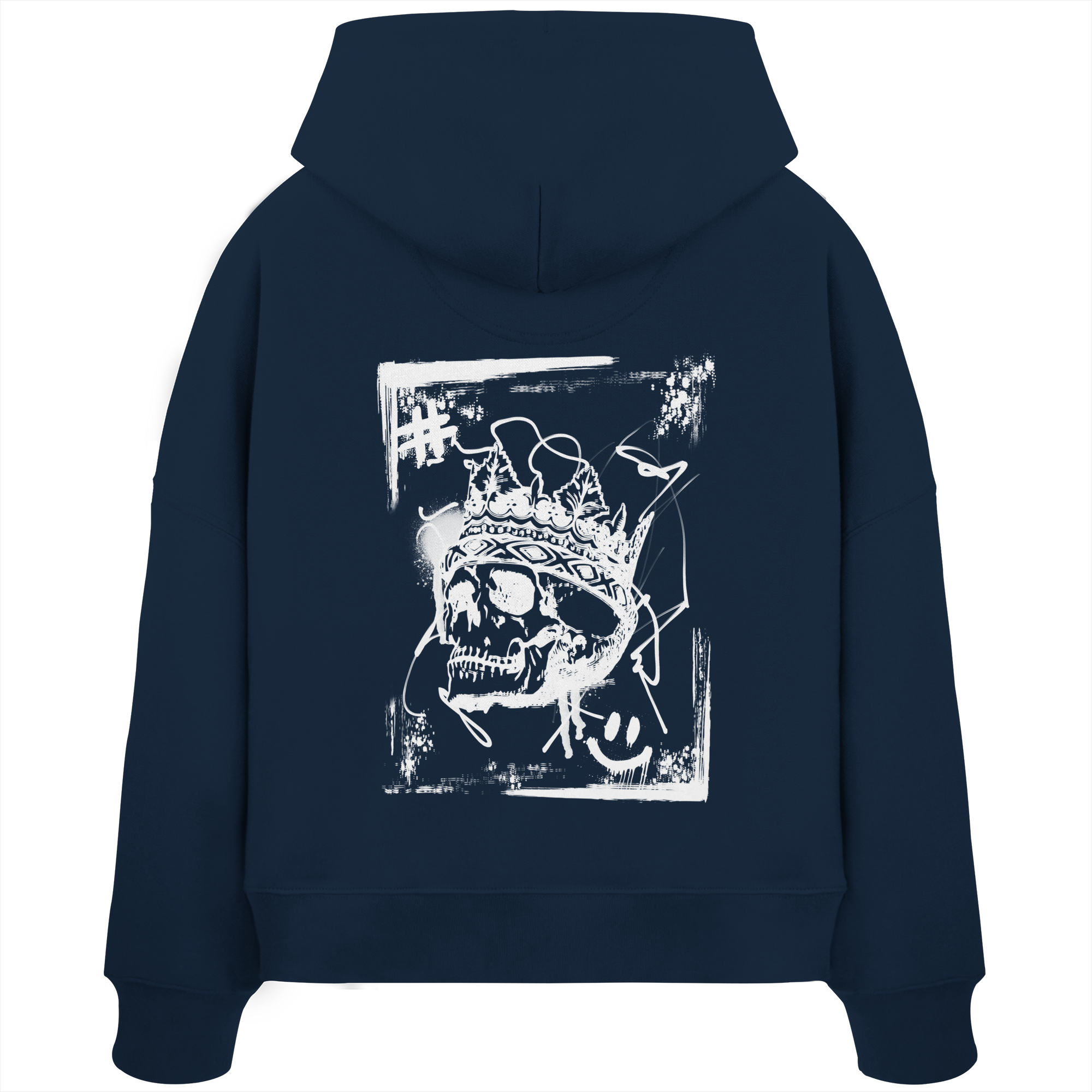Monarch of the Darkness - Womens Organic Boxcut Hoodie