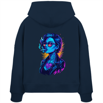 Urban Pulse - Womens Organic Boxcut Hoodie