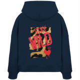 Stay Wild - Womens Organic Boxcut Hoodie