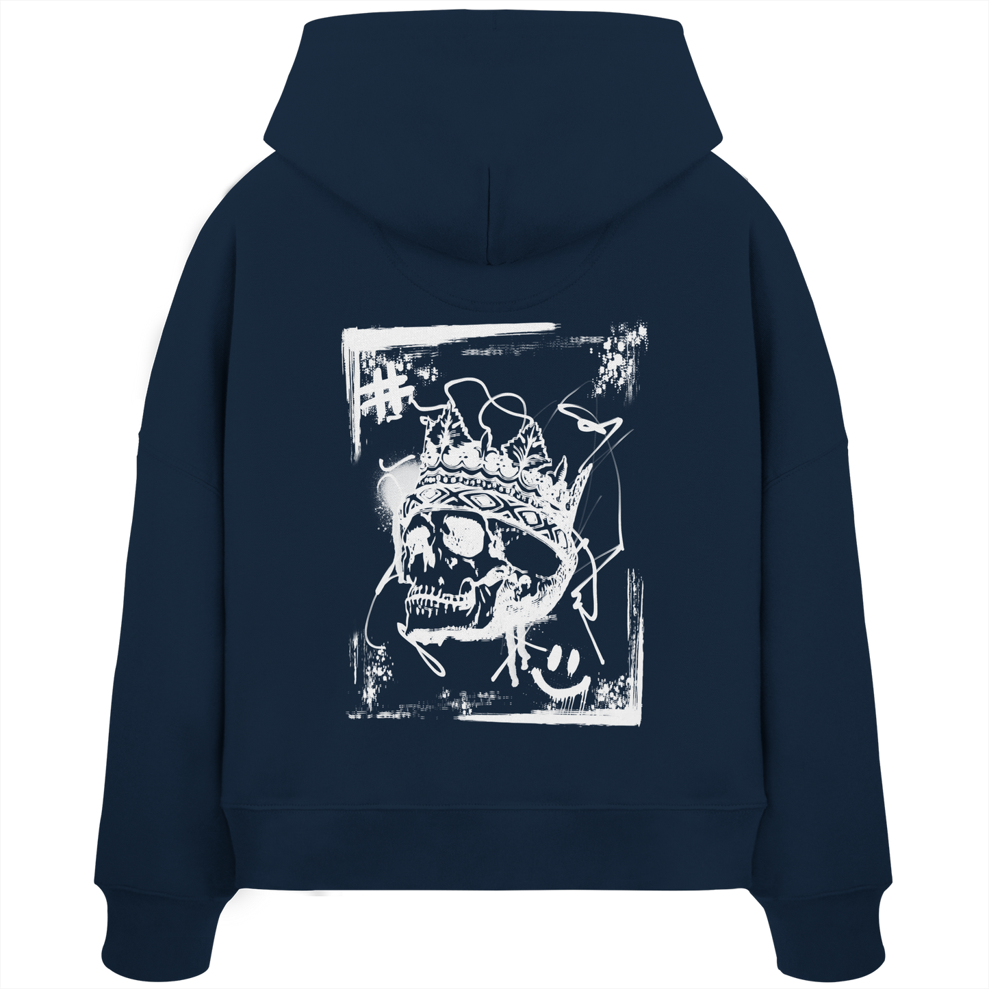 Monarch of Darkness - Womens Organic Boxcut Hoodie