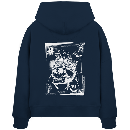 Monarch of Darkness - Womens Organic Boxcut Hoodie