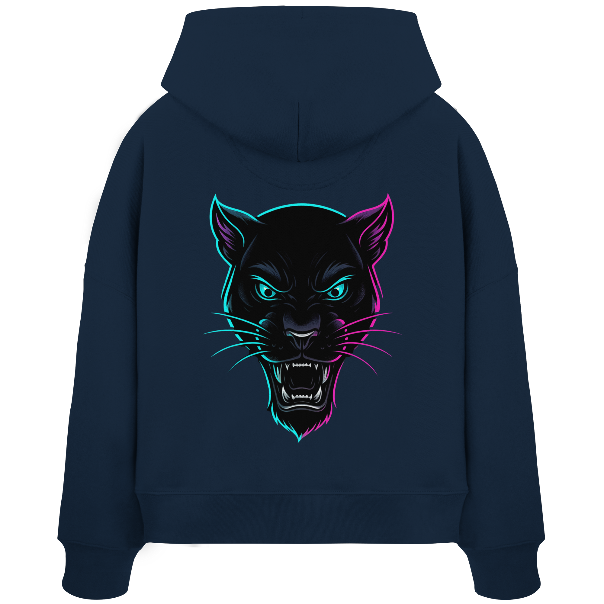 Black Beast - Womens Organic Boxcut Hoodie